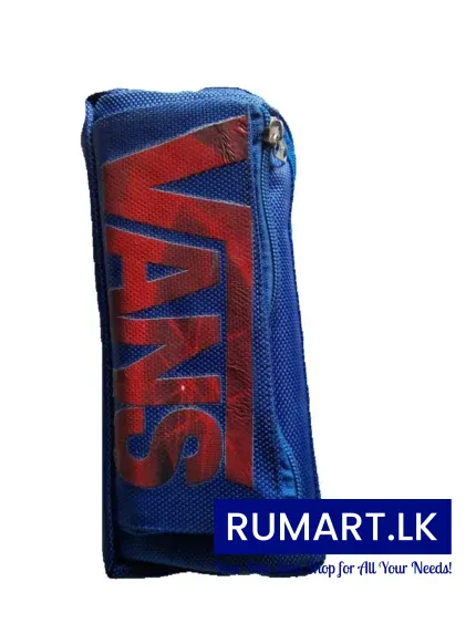 vans pencil pouch blue