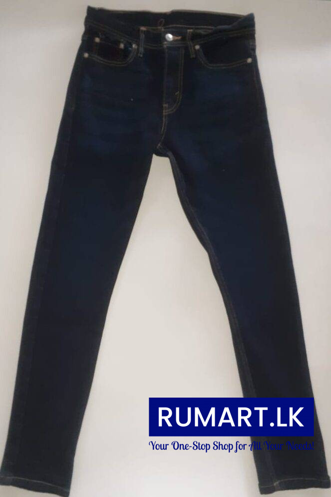 Men's Light Blue Stretch Denim Jeans