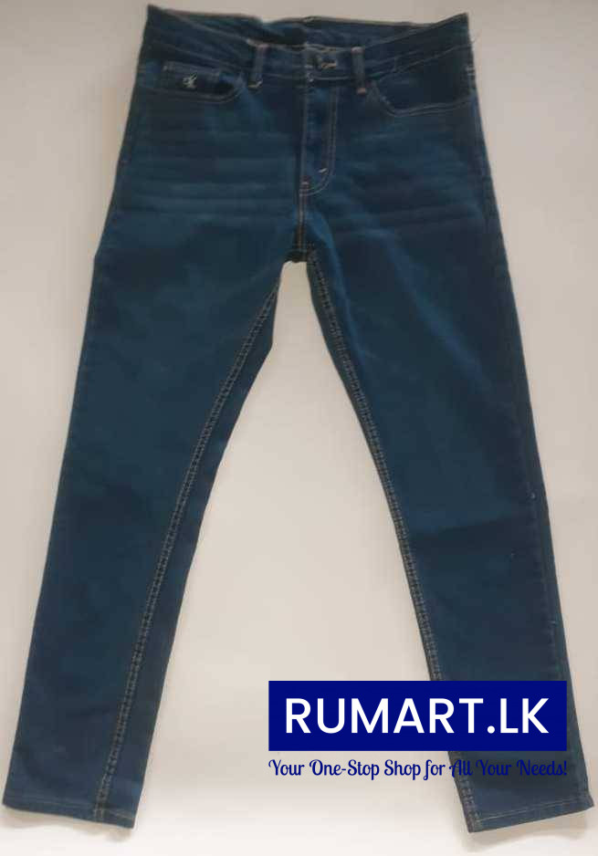 Men's Dark Blue Stretch Denim - Rumart Online Market Place Sri Lanka ...