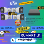 Uniview Budget 4CH IR 20M Analog Camera Package