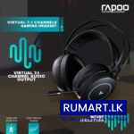 RAPOO VH500C VIRTUAL 7.1 GAMING HEADSET- 1 Year Warrenty