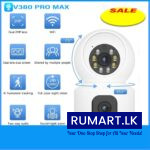 V380 Pro Max  Dual Lens Indoor  Wi-Fi Camera