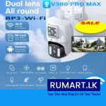 V380 Pro Max Dual Lens All Round BP3-Wifi Camera