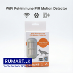 Smart WiFi Pet-Immune PIR Motion Detector | False Alarm Proof