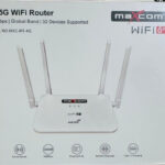 Maxcom WiFi 6+ (Unlocked) Router – 300Mbps High-Speed 4G/5G